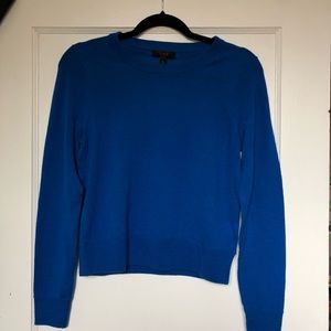 J crew cobalt blue sweater